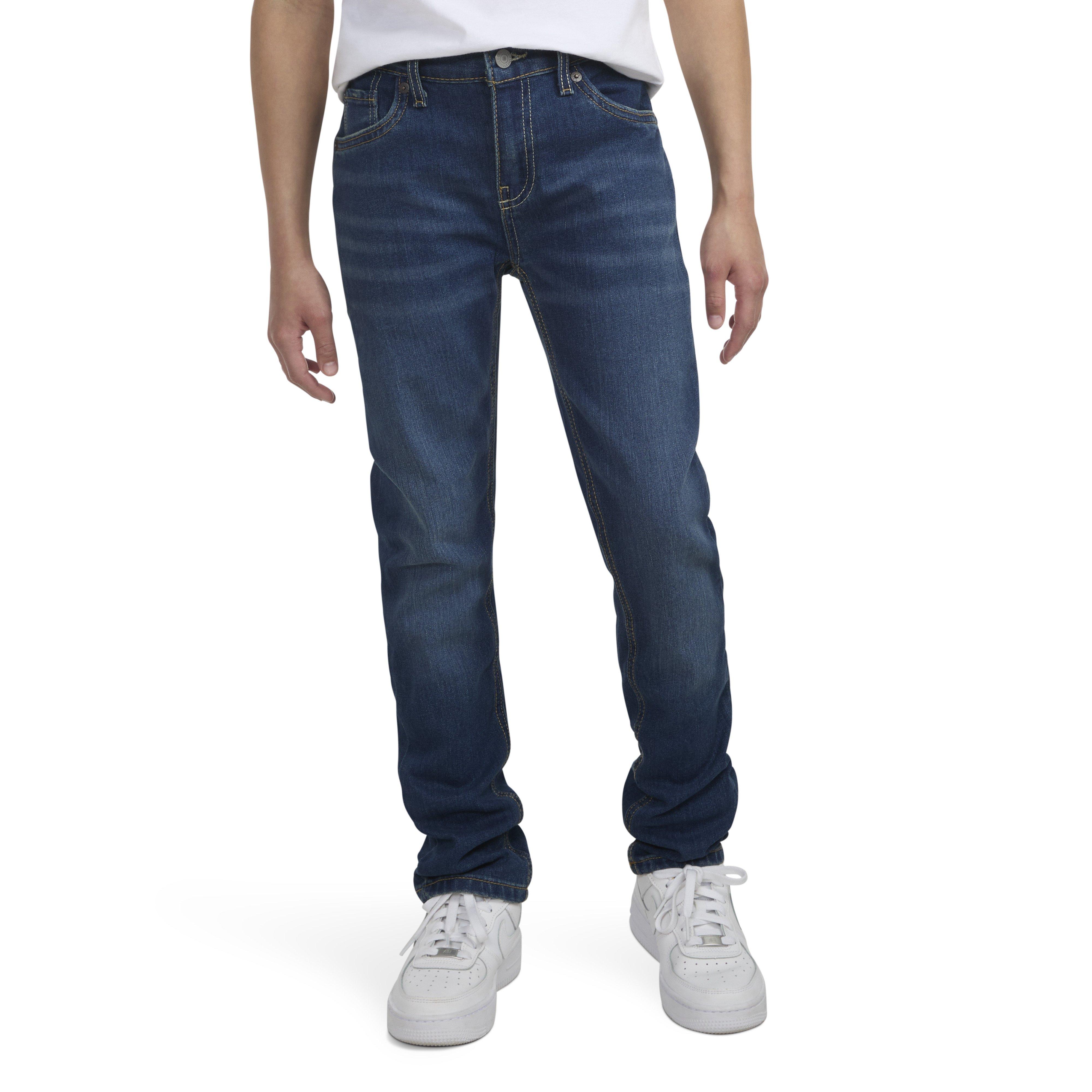 Levi's Big Boys' 510 Classic Skinny Fit Med Wash Melbourne Blue Denim Jeans - MELBOURNE BLUE